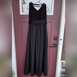 White by Vera Wang Black Maxi Dress